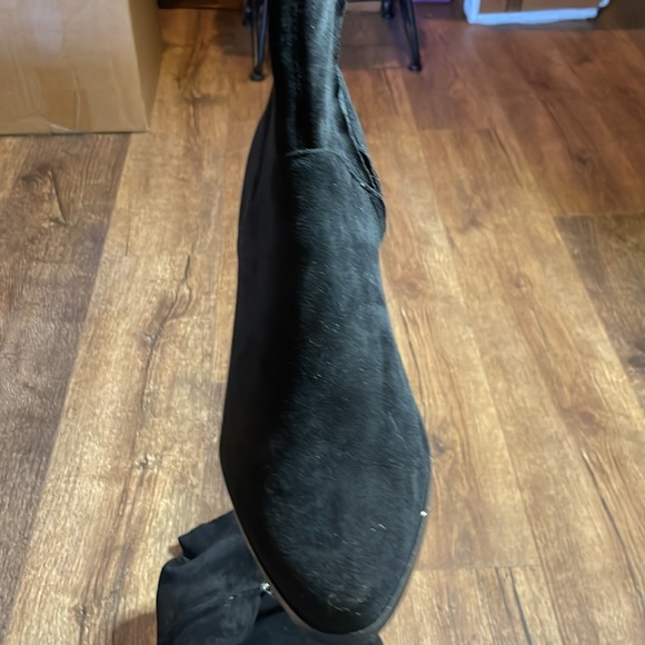 Black micro suede dolce vita knee high Steely boot size 9 new in box - Picture 7 of 7